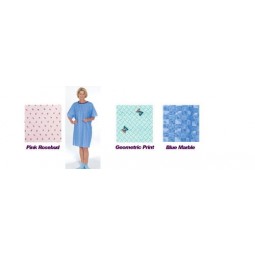 Tie-back Adult Gown Pink...