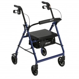Rollator 4-wheel With Pouch...