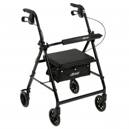 Rollator 4-wheel With Pouch...