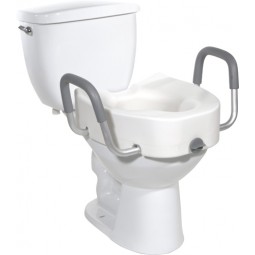 Raised Toilet Seat With...