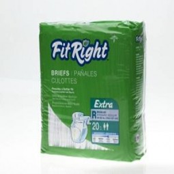 Fitright Extra Briefs Reg...