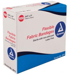 Flexible Fabric Bandages...
