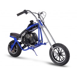 Gas Mini Chopper 49cc Blue