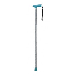 Folding Alum Cane W- Glow...
