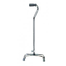 Quad Cane-large Base Silver...