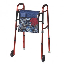 Quilted Walker Bag  Blue...