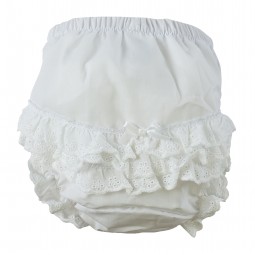 White Girl's Cotton/poly...