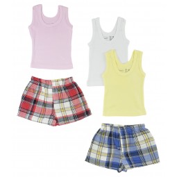 Girls Tank Tops And Boxer...