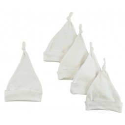 White Knotted Baby Cap...