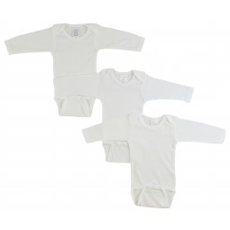 Long Sleeve White Onezie 3...