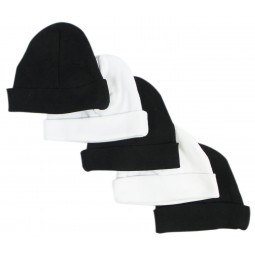Black & White Baby Caps...