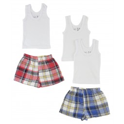 Infant Tank Tops And Boxer...