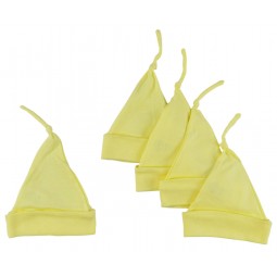Yellow Knotted Baby Cap...