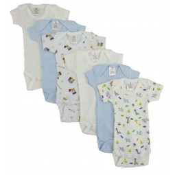 Preemie Boys Short Sleeve...