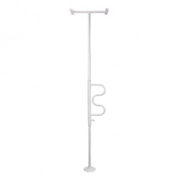 The Curve Security Pole White