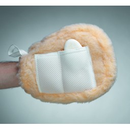 Sheepskin Bath Mitt  Universal