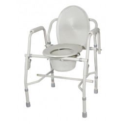 Drop Arm Commode Deluxe-kd...
