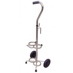 Oxygen Cylinder Cart-dual...