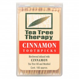 Tea Tree Therapy Toothpicks...