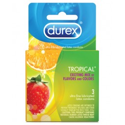 Durex Tropical Flavors -...