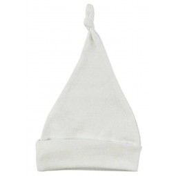 White Knotted Baby Cap