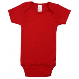 Red Interlock Short Sleeve...