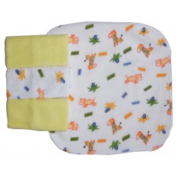 Four Piece Wash Cloth Set