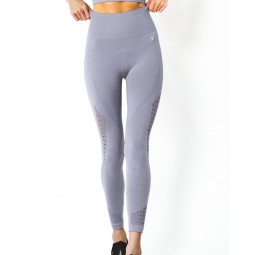 Mesh Seamless Legging with...