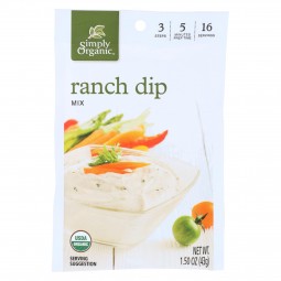 Simply Organic Ranch Dip...